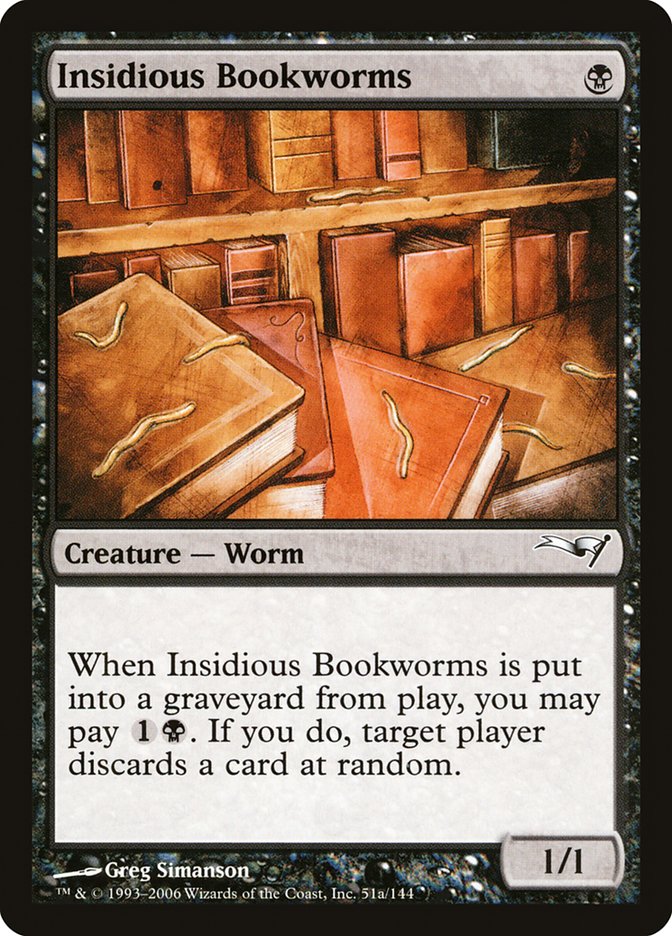 Insidious Bookworms [Coldsnap Theme Decks] | Gear Gaming Fayetteville