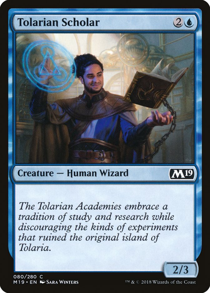 Tolarian Scholar [Core Set 2019] | Gear Gaming Fayetteville