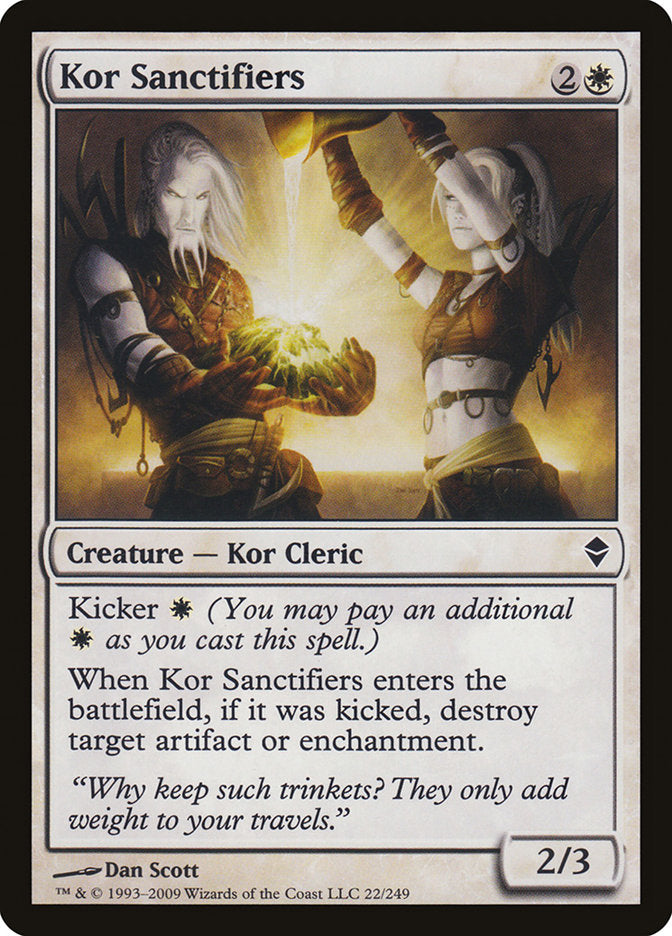 Kor Sanctifiers [Zendikar] | Gear Gaming Fayetteville