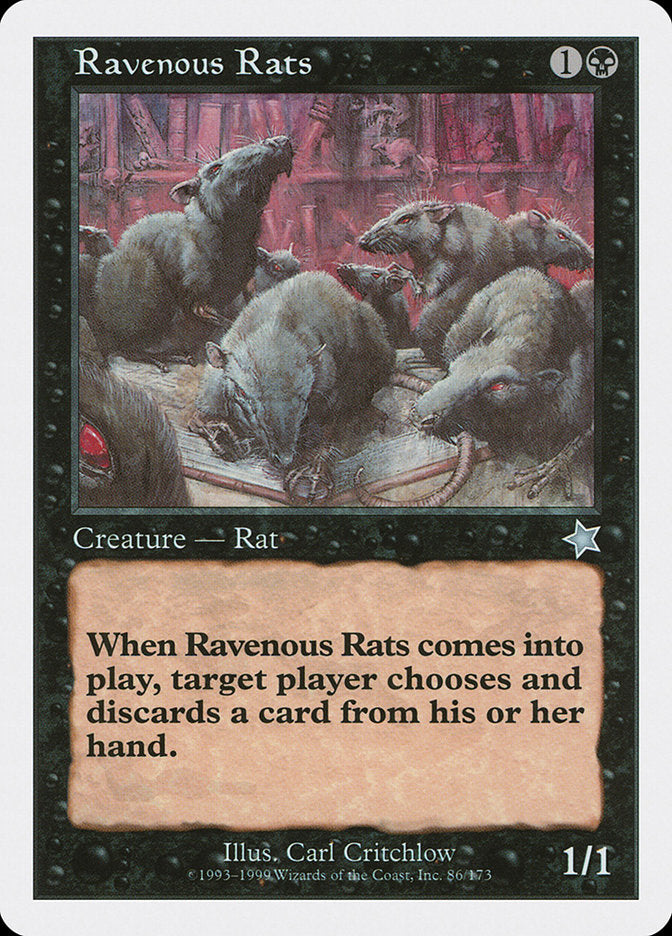 Ravenous Rats [Starter 1999] | Gear Gaming Fayetteville