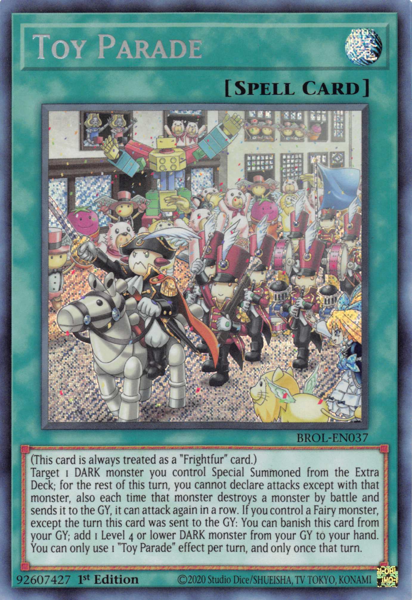 Toy Parade [BROL-EN037] Secret Rare | Gear Gaming Fayetteville