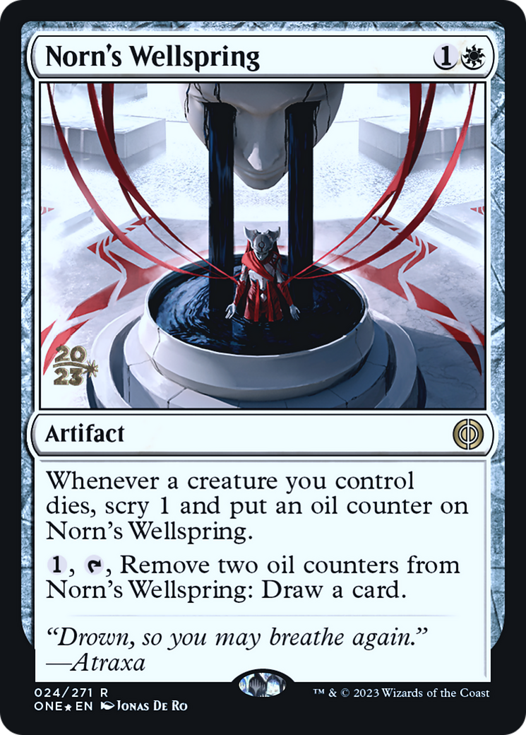 Norn's Wellspring [Phyrexia: All Will Be One Prerelease Promos] | Gear Gaming Fayetteville