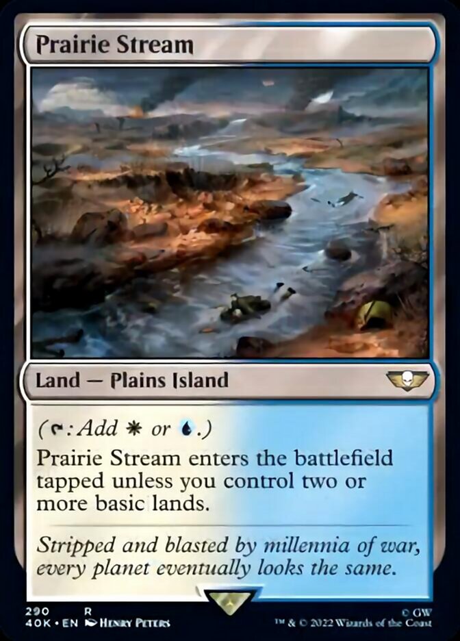 Prairie Stream (Surge Foil) [Warhammer 40,000] | Gear Gaming Fayetteville