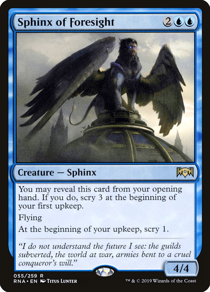 Sphinx of Foresight [Ravnica Allegiance] | Gear Gaming Fayetteville