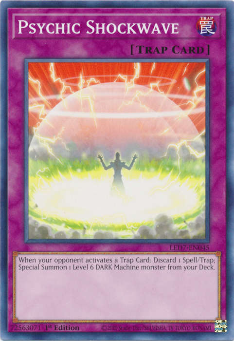 Psychic Shockwave [LED7-EN045] Common | Gear Gaming Fayetteville