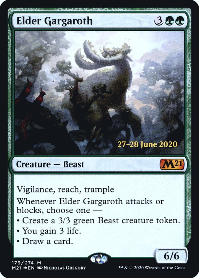 Elder Gargaroth [Core Set 2021 Prerelease Promos] | Gear Gaming Fayetteville