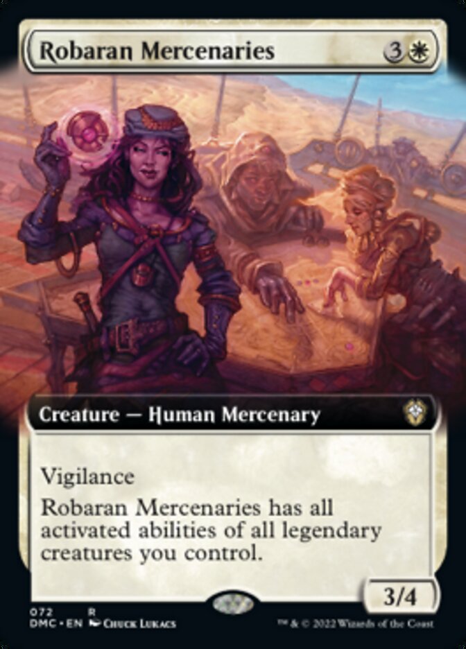 Robaran Mercenaries (Extended Art) [Dominaria United Commander] | Gear Gaming Fayetteville