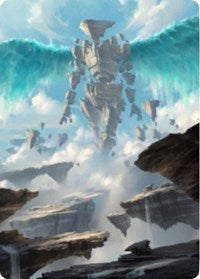 Celestial Colonnade Art Card [Zendikar Rising Art Series] | Gear Gaming Fayetteville