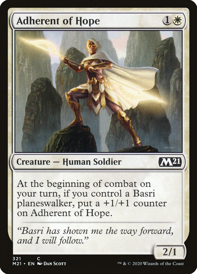 Adherent of Hope [Core Set 2021] | Gear Gaming Fayetteville