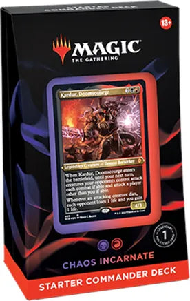 Starter Commander Deck - Chaos Incarnate - Starter Commander Decks (SCD) | Gear Gaming Fayetteville