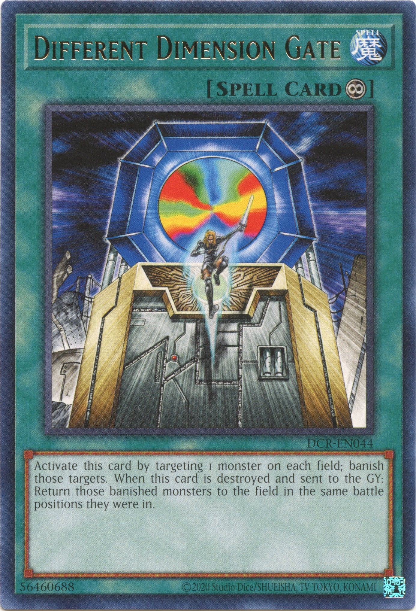 Different Dimension Gate (25th Anniversary) [DCR-EN044] Rare | Gear Gaming Fayetteville