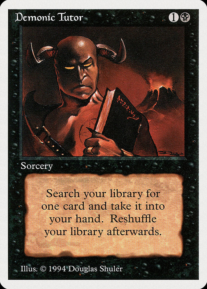 Demonic Tutor [Summer Magic / Edgar] | Gear Gaming Fayetteville