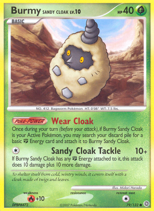 Burmy Sandy Cloak (79/132) [Diamond & Pearl: Secret Wonders] | Gear Gaming Fayetteville