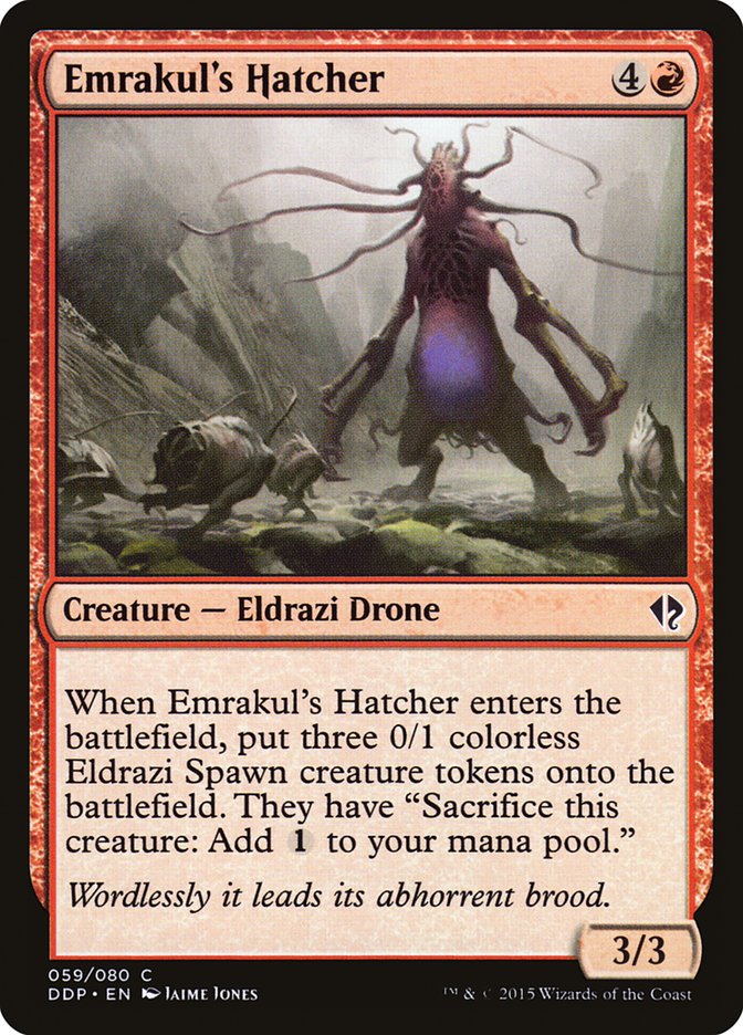 Emrakul's Hatcher [Duel Decks: Zendikar vs. Eldrazi] | Gear Gaming Fayetteville