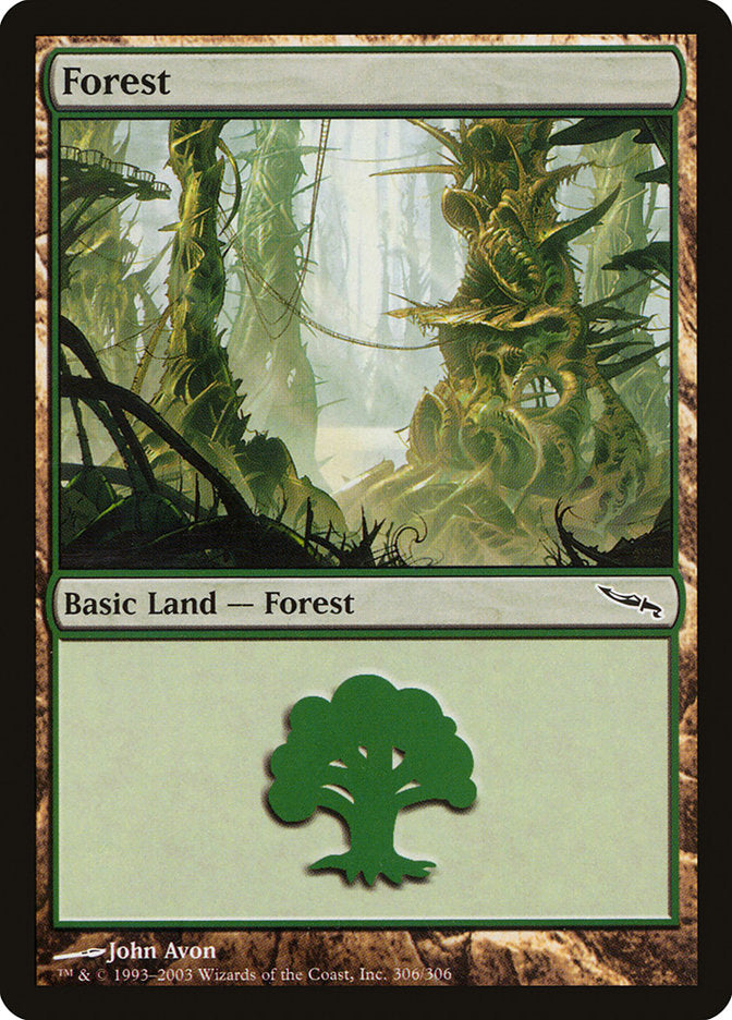 Forest (306) [Mirrodin] | Gear Gaming Fayetteville