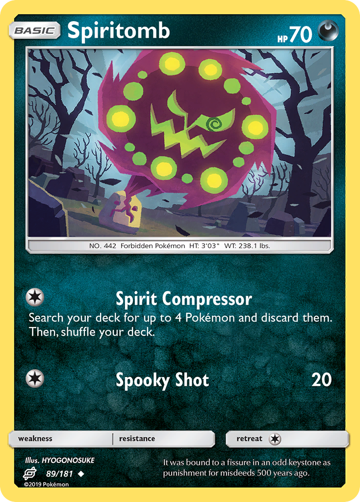 Spiritomb (89/181) [Sun & Moon: Team Up] | Gear Gaming Fayetteville