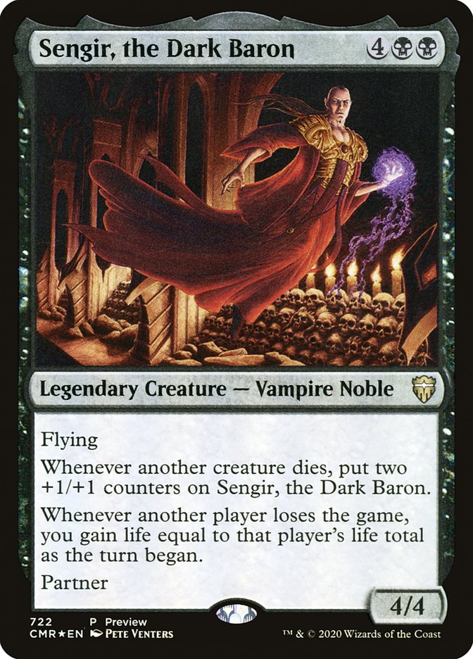 Sengir, the Dark Baron [Commander Legends Promos] | Gear Gaming Fayetteville