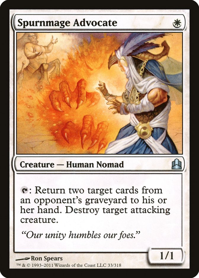 Spurnmage Advocate [Commander 2011] | Gear Gaming Fayetteville