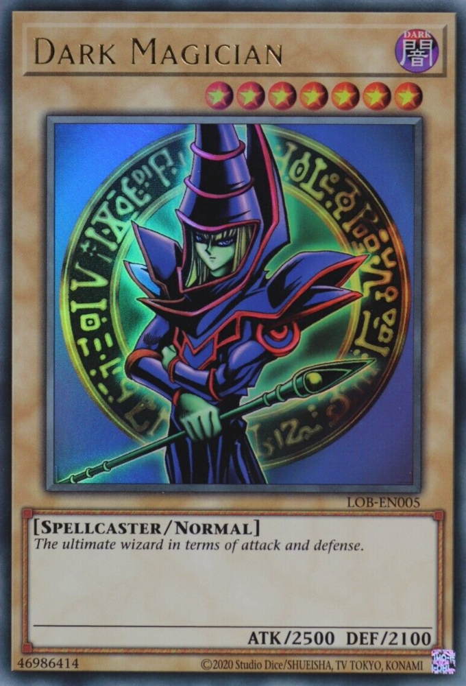 Dark Magician (25th Anniversary) [LOB-EN005] Ultra Rare | Gear Gaming Fayetteville