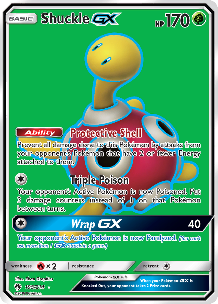 Shuckle GX (195/214) [Sun & Moon: Lost Thunder] | Gear Gaming Fayetteville