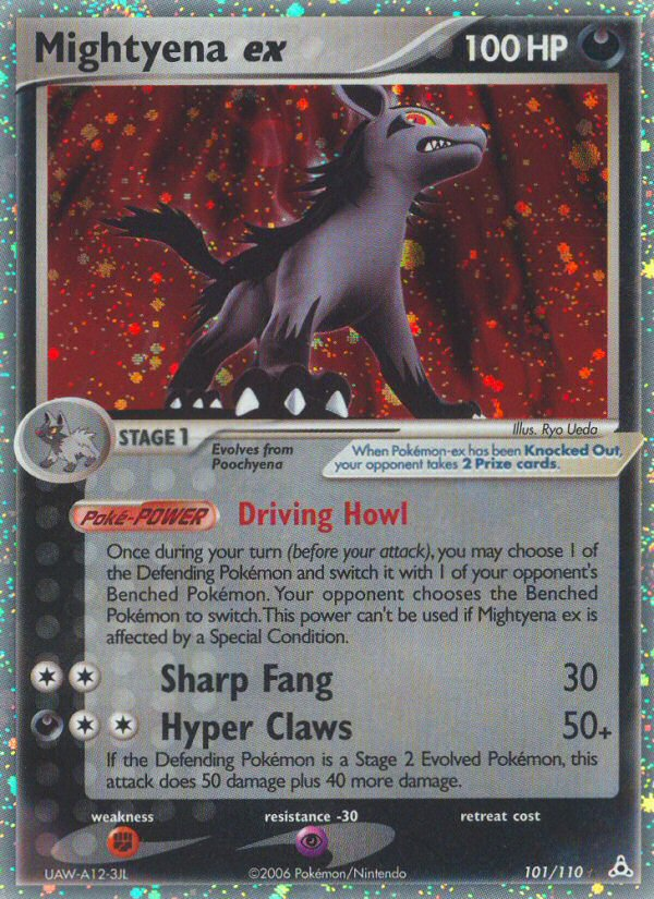 Mightyena ex (101/110) [EX: Holon Phantoms] | Gear Gaming Fayetteville