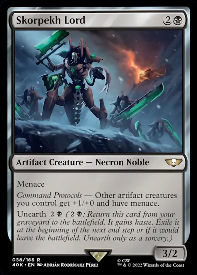 Skorpekh Lord (Surge Foil) [Warhammer 40,000] | Gear Gaming Fayetteville