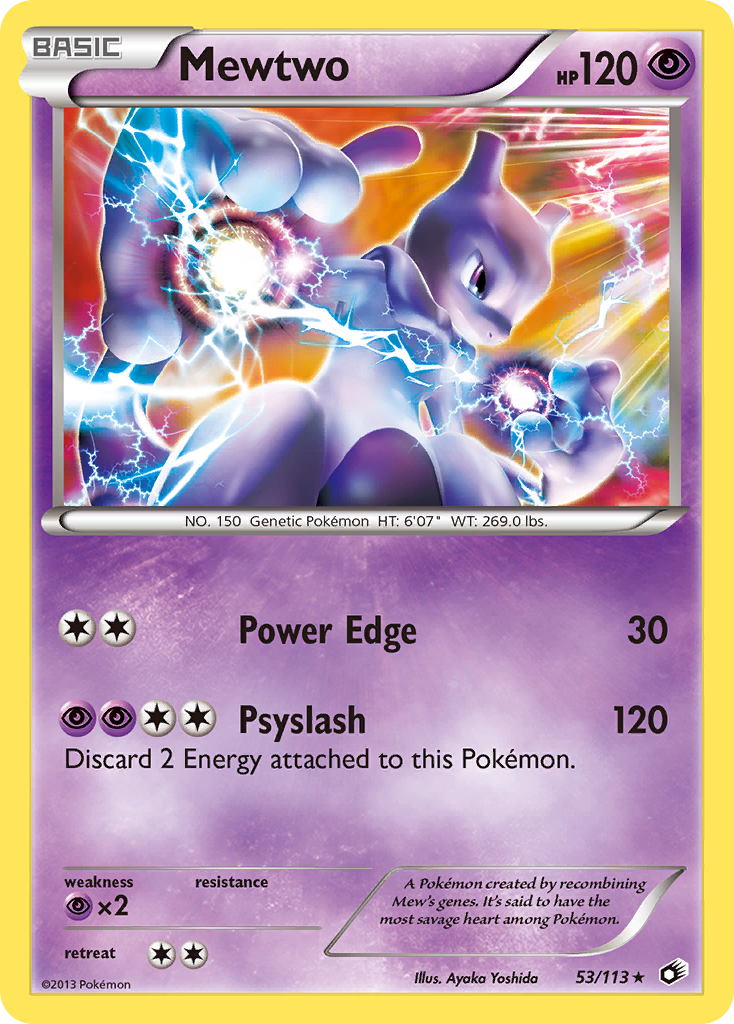 Mewtwo (53/113) [Black & White: Legendary Treasures] | Gear Gaming Fayetteville