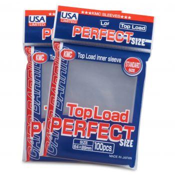 KMC Sleeves Clear Perfect Fit 100-Count | Gear Gaming Fayetteville
