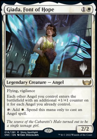 Giada, Font of Hope (Promo Pack) [Streets of New Capenna Promos] | Gear Gaming Fayetteville