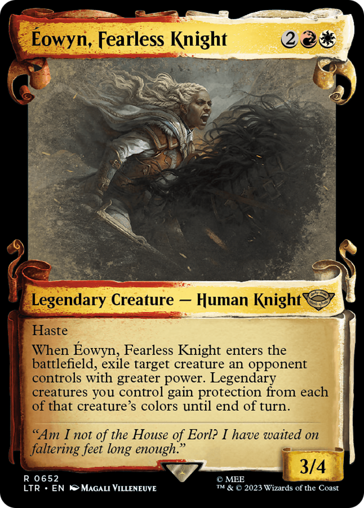 Eowyn, Fearless Knight [The Lord of the Rings: Tales of Middle-Earth Showcase Scrolls] | Gear Gaming Fayetteville