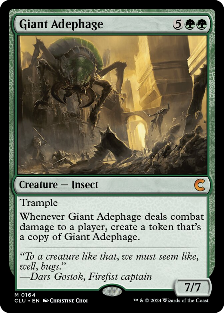 Giant Adephage [Ravnica: Clue Edition] | Gear Gaming Fayetteville