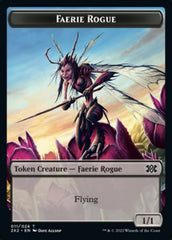 Faerie Rogue // Spirit (008) Double-Sided Token [Double Masters 2022 Tokens] | Gear Gaming Fayetteville