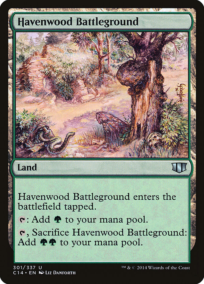 Havenwood Battleground [Commander 2014] | Gear Gaming Fayetteville