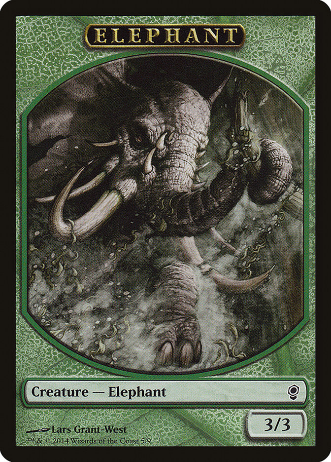 Elephant Token [Conspiracy Tokens] | Gear Gaming Fayetteville