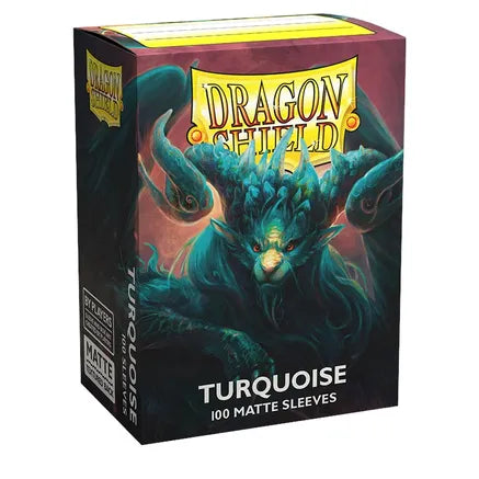 Dragon Shield Dual Matte (100ct) Turquoise | Gear Gaming Fayetteville