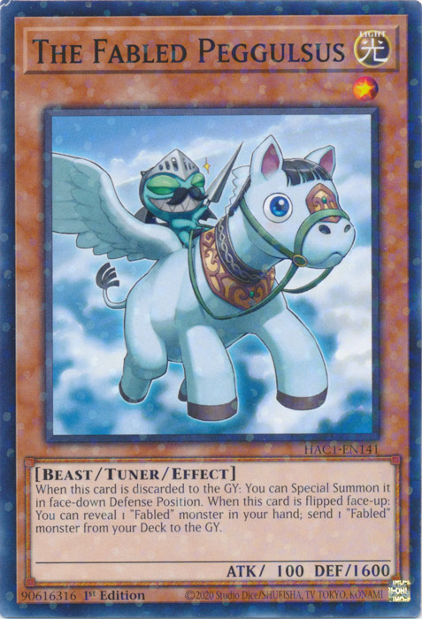 The Fabled Peggulsus (Duel Terminal) [HAC1-EN141] Common | Gear Gaming Fayetteville