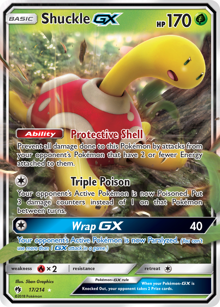 Shuckle GX (17/214) [Sun & Moon: Lost Thunder] | Gear Gaming Fayetteville