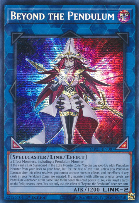 Beyond the Pendulum [MP23-EN087] Prismatic Secret Rare | Gear Gaming Fayetteville