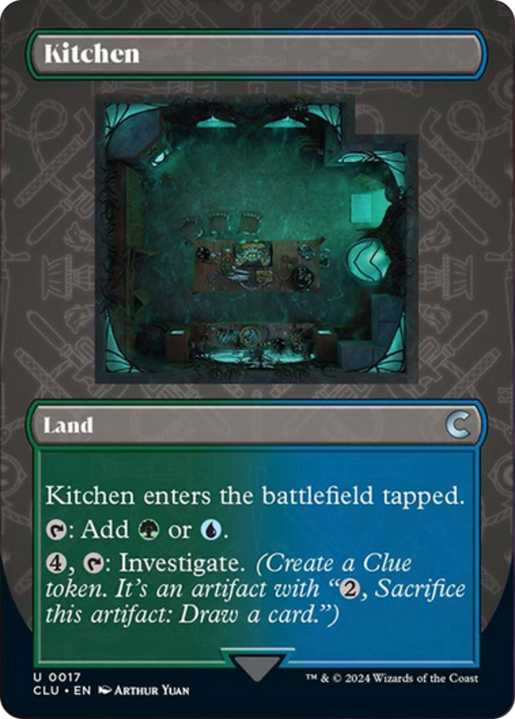 Kitchen (Borderless) [Ravnica: Clue Edition] | Gear Gaming Fayetteville