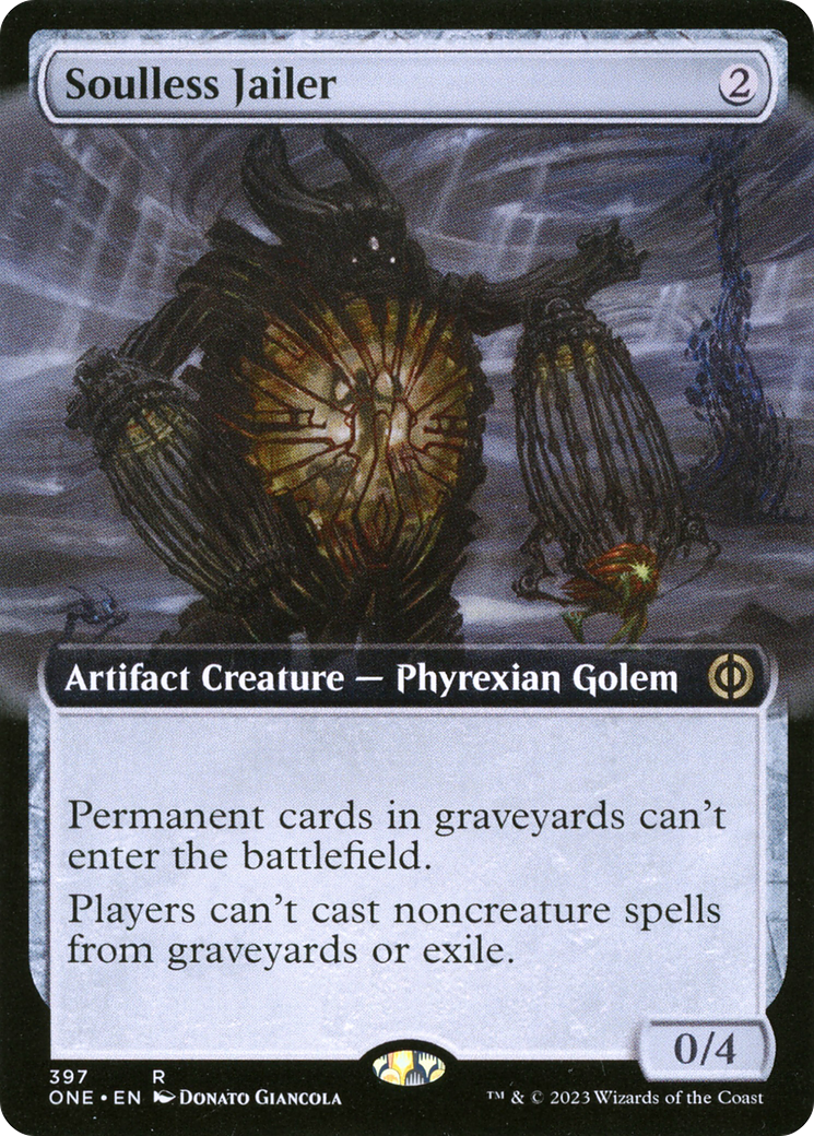 Soulless Jailer (Extended Art) [Phyrexia: All Will Be One] | Gear Gaming Fayetteville