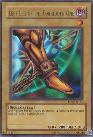 Left Leg of the Forbidden One [LOB-EN121] Ultra Rare | Gear Gaming Fayetteville