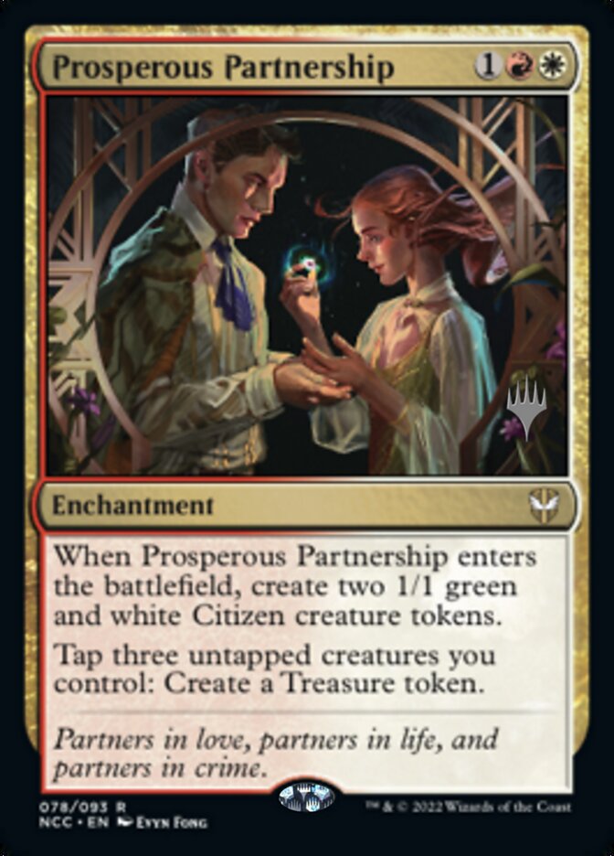 Prosperous Partnership (Promo Pack) [Streets of New Capenna Commander Promos] | Gear Gaming Fayetteville