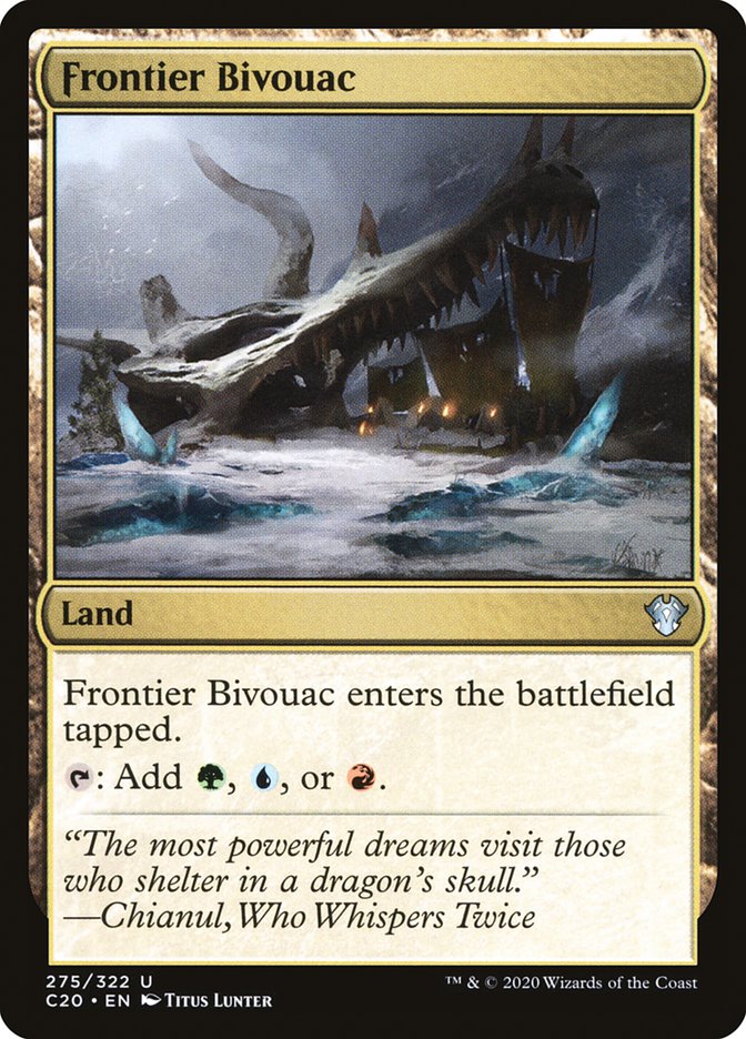 Frontier Bivouac [Commander 2020] | Gear Gaming Fayetteville