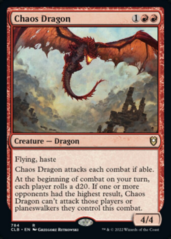 Chaos Dragon [Commander Legends: Battle for Baldur's Gate] | Gear Gaming Fayetteville