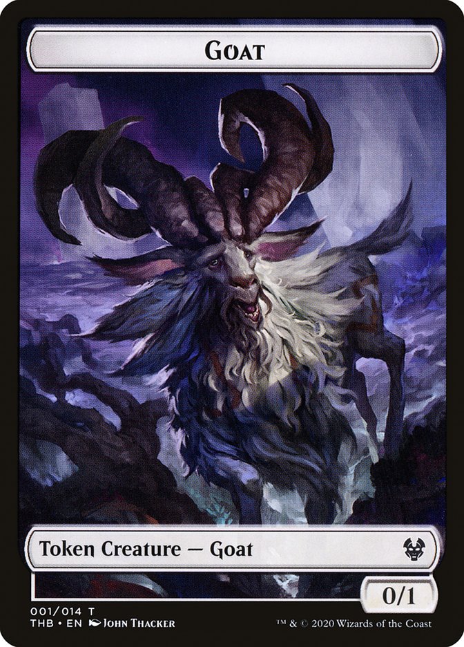 Goat Token [Theros Beyond Death Tokens] | Gear Gaming Fayetteville