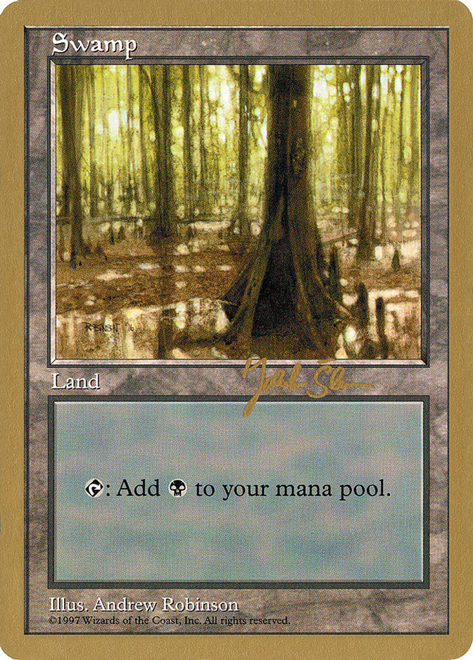 Swamp (js439) (Jakub Slemr) [World Championship Decks 1997] | Gear Gaming Fayetteville