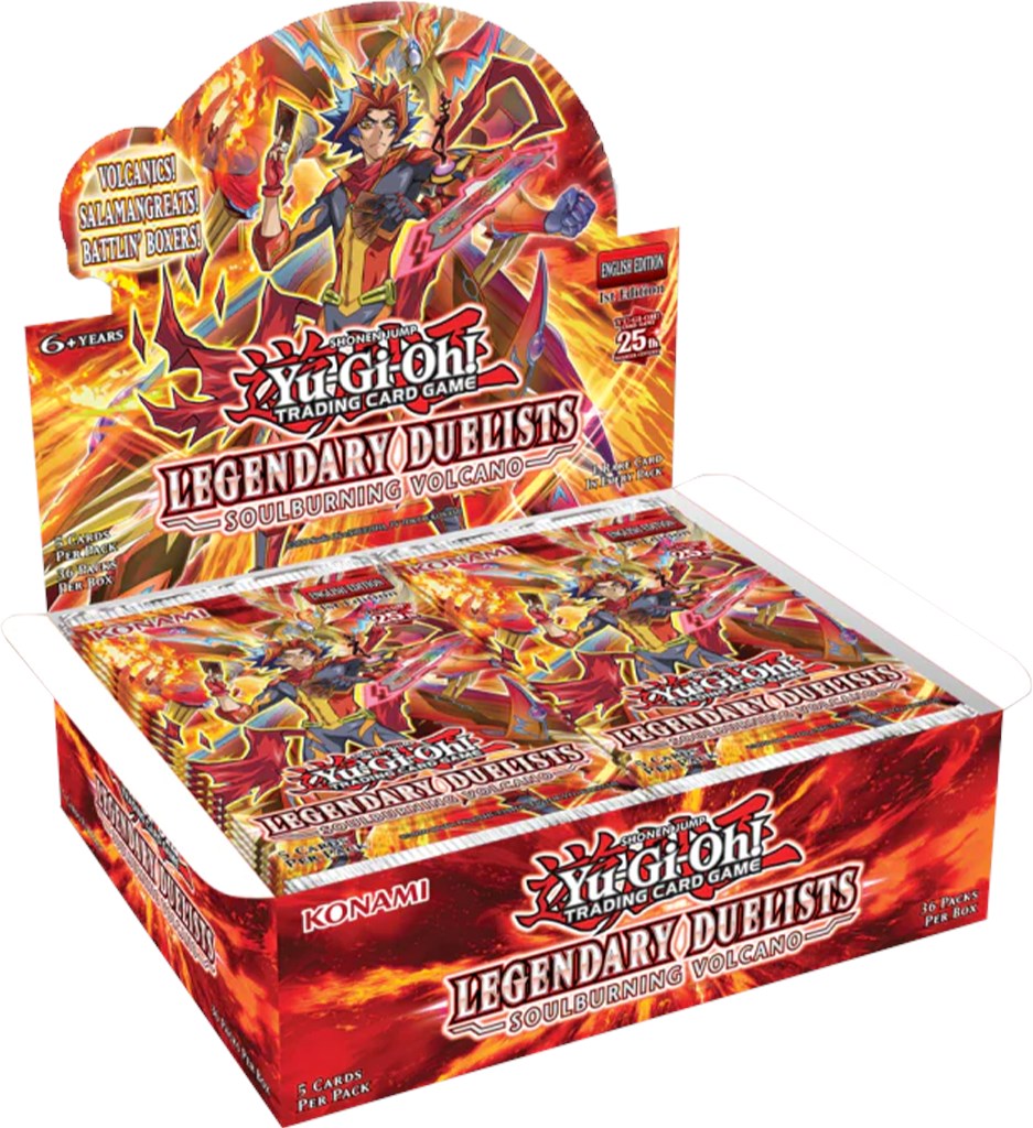 Legendary Duelists: Soulburning Volcano - Booster Box (1st Edition) | Gear Gaming Fayetteville