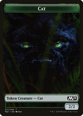 Beast // Cat (011) Double-Sided Token [Core Set 2021 Tokens] | Gear Gaming Fayetteville