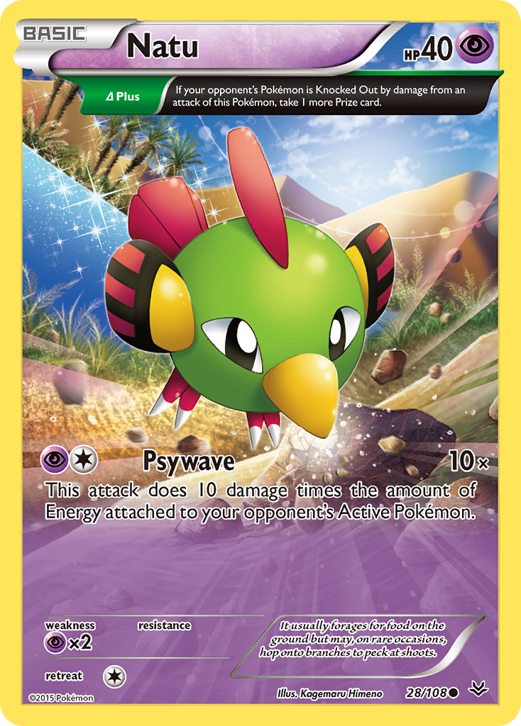 Natu (28/108) [XY: Roaring Skies] | Gear Gaming Fayetteville