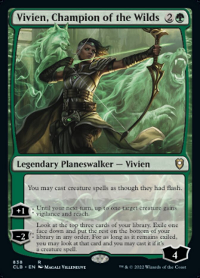 Vivien, Champion of the Wilds [Commander Legends: Battle for Baldur's Gate] | Gear Gaming Fayetteville